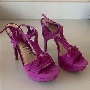 Elegant Purple Women's Heels